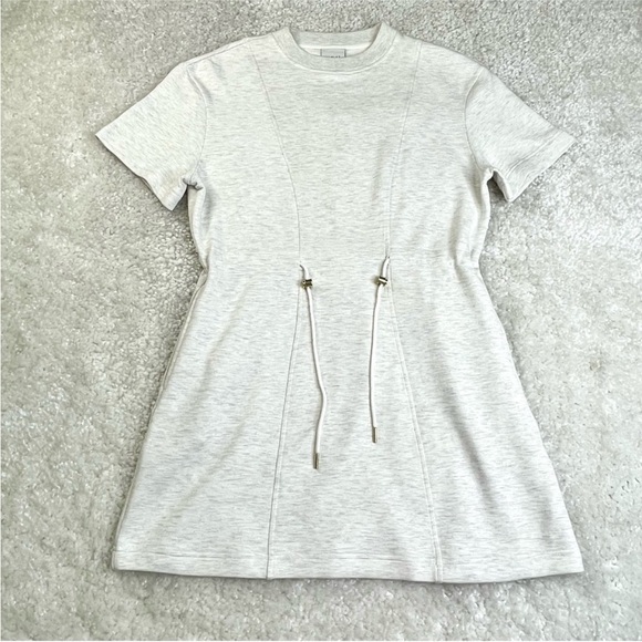 Varley Maple Dress in Ivory Marl, Size Medium - Picture 7 of 13